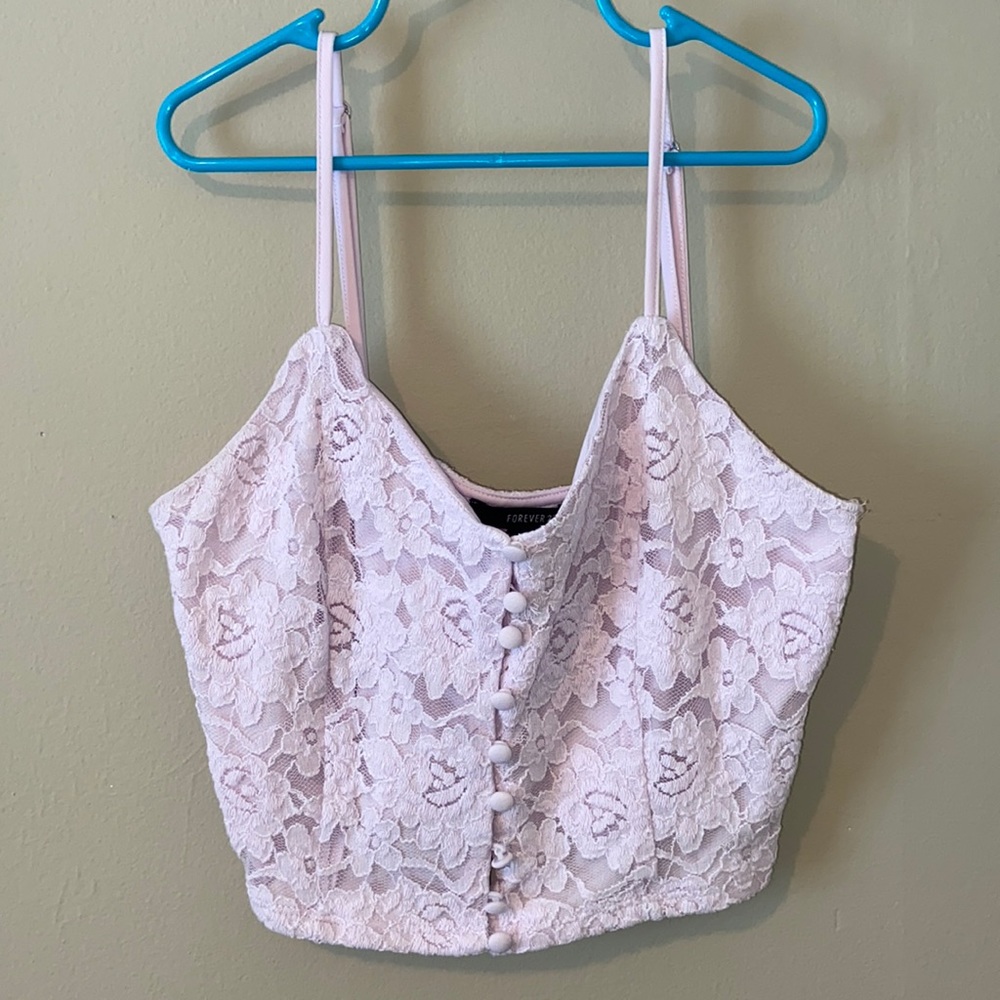 Forever 21 Lace tank